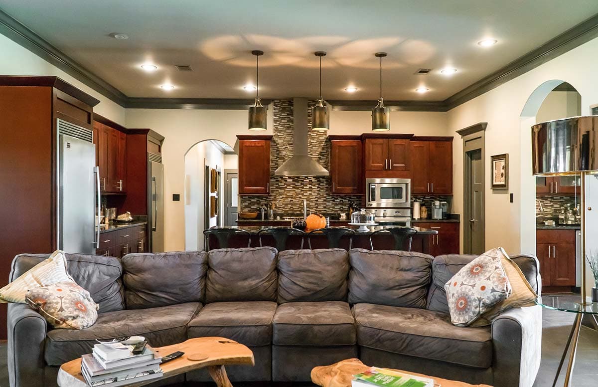 Plan 60611ND: Rustic Home Plan with Vaulted and Beamed Ceilings Under 2400 Square Feet - Image #11 - European