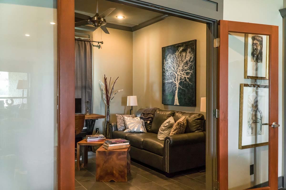 Plan 60611ND: Rustic Home Plan with Vaulted and Beamed Ceilings Under 2400 Square Feet - Image #14 - European