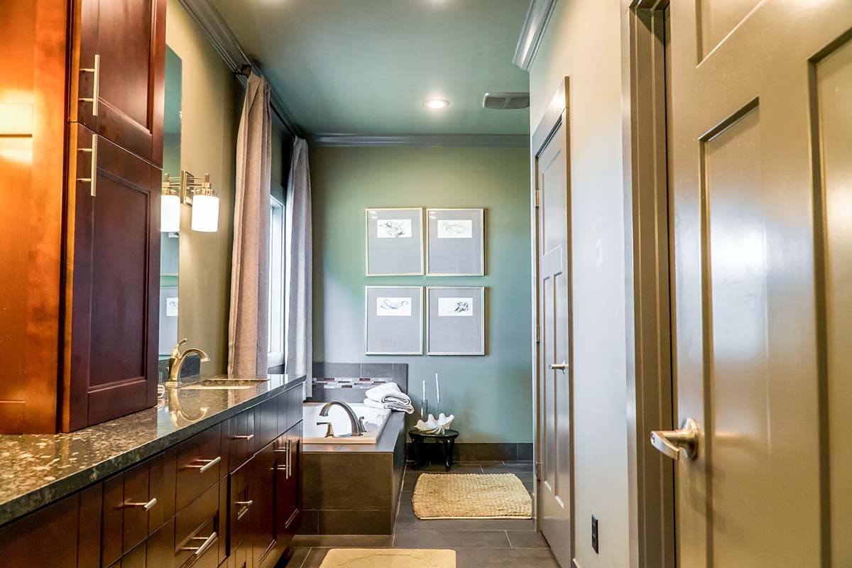 Plan 60611ND: Rustic Home Plan with Vaulted and Beamed Ceilings Under 2400 Square Feet - Image #17 - European