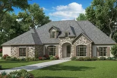 European Home with Optional Home Theater