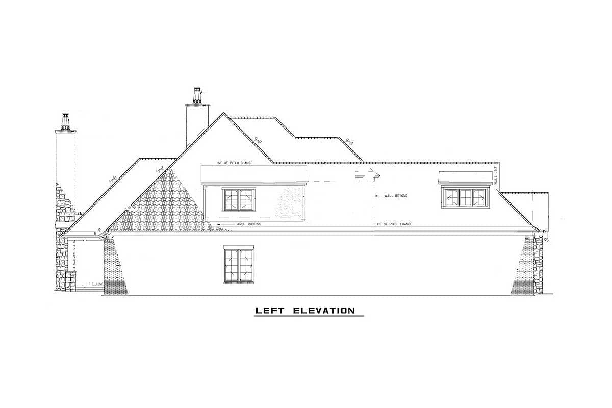 Plan 60614ND: European Treasure with Circular Stair - Image #19 - European, French Country