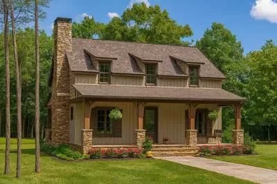Homespun Cottage with Sleeping Loft
