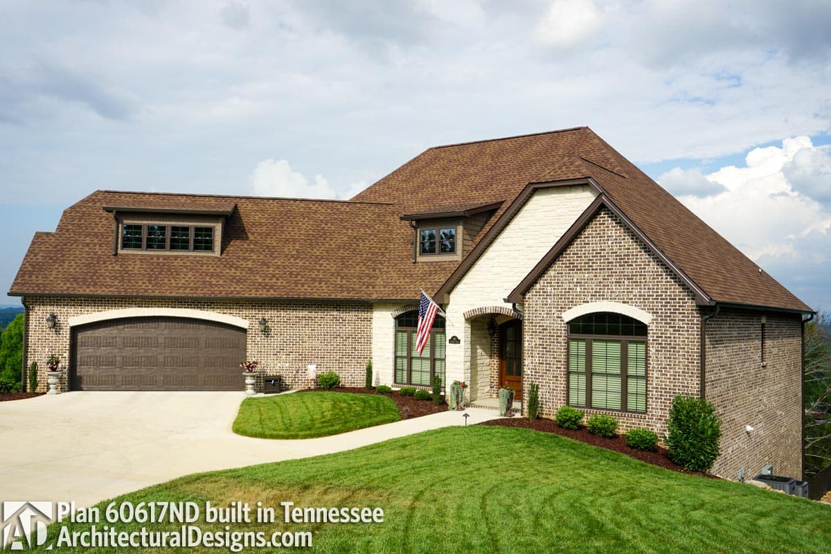 build gallery item - House Plan 60617ND comes to life in Tennessee