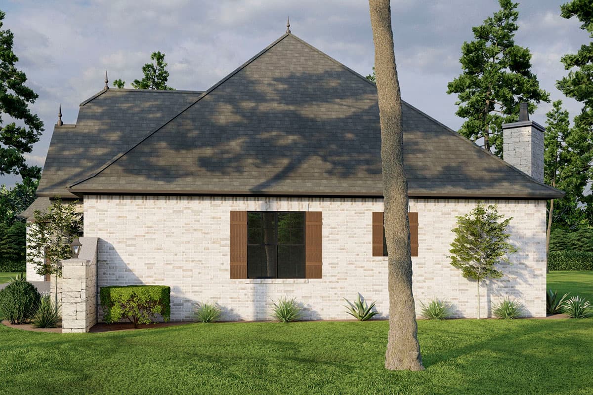 Plan 60618ND: European Style Home Plan with Open Concept Layout and An Angled Garage - 2631 Sq Ft - Image #5 - European, Transitional