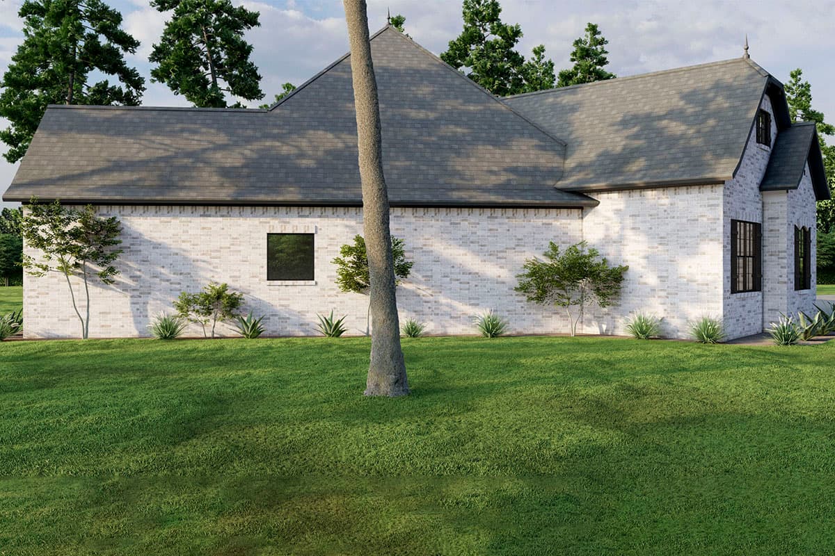 Plan 60618ND: European Style Home Plan with Open Concept Layout and An Angled Garage - 2631 Sq Ft - Image #9 - European, Transitional