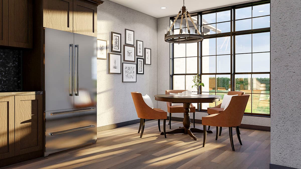 Plan 60618ND: European Style Home Plan with Open Concept Layout and An Angled Garage - 2631 Sq Ft - Image #19 - European, Transitional