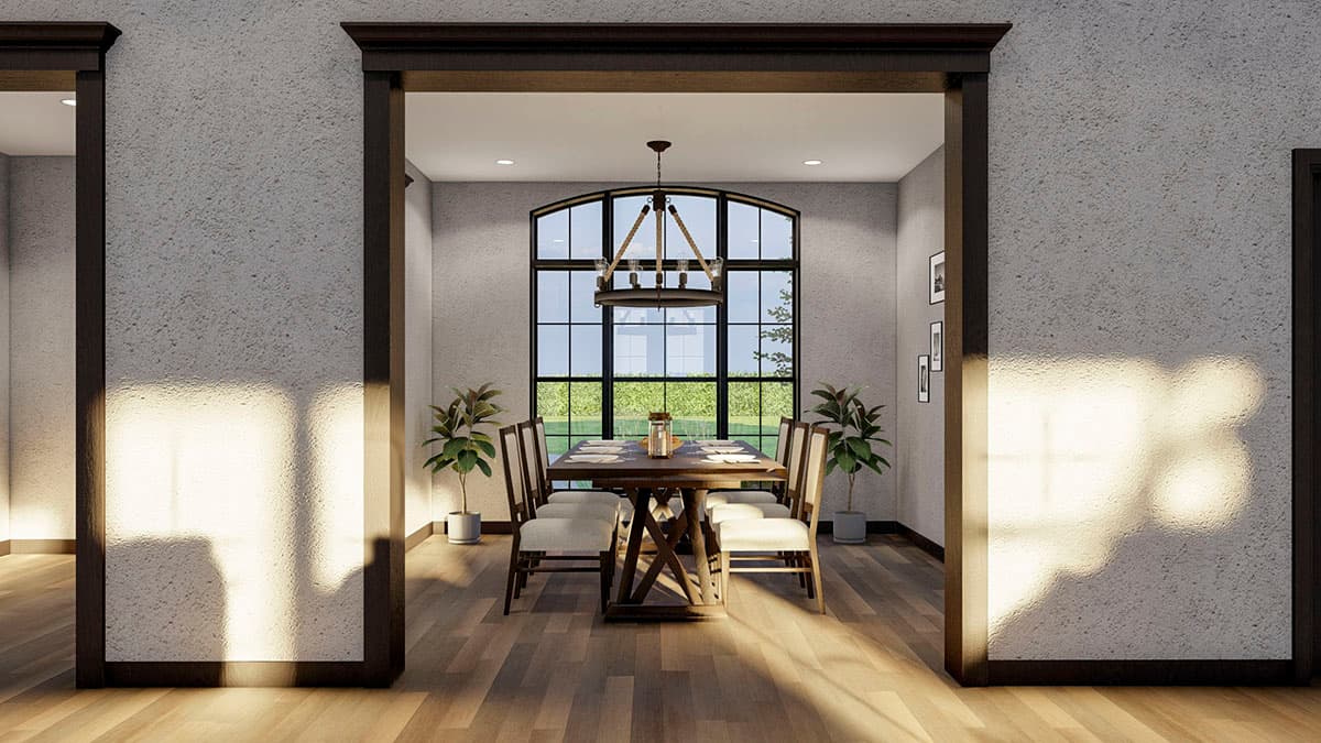 Plan 60618ND: European Style Home Plan with Open Concept Layout and An Angled Garage - 2631 Sq Ft - Image #20 - European, Transitional