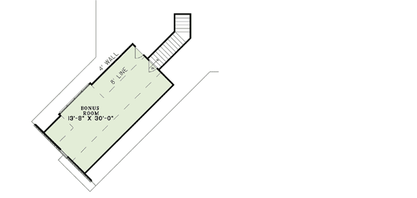 Plan 60619ND: European-Style House Plan with Angled Garage With Bonus and Safe Room- 2617 Sq Ft - Floor Plan - Bonus - European, French Country