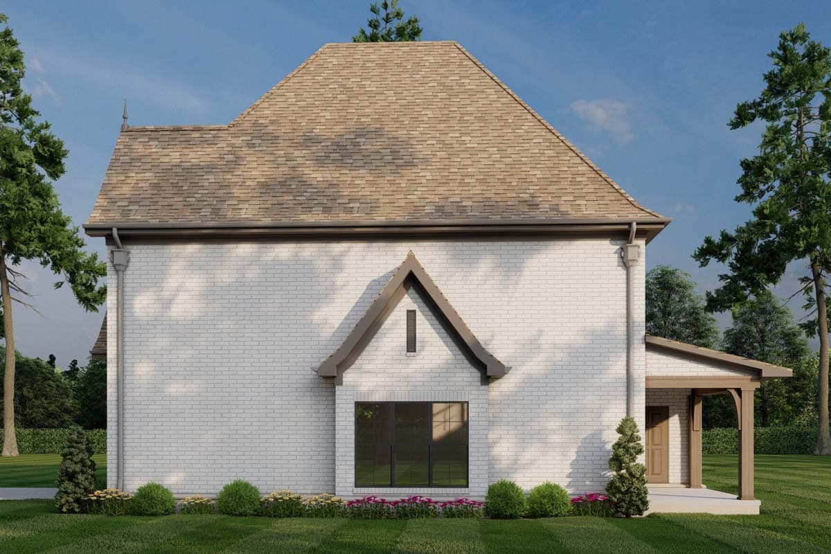 Plan 60621ND: French Country Duplex House Plan with 2 Bed 2 Bath Units - 1510 Sq Ft Each - Image #15 - European, French Country, Transitional, Tudor