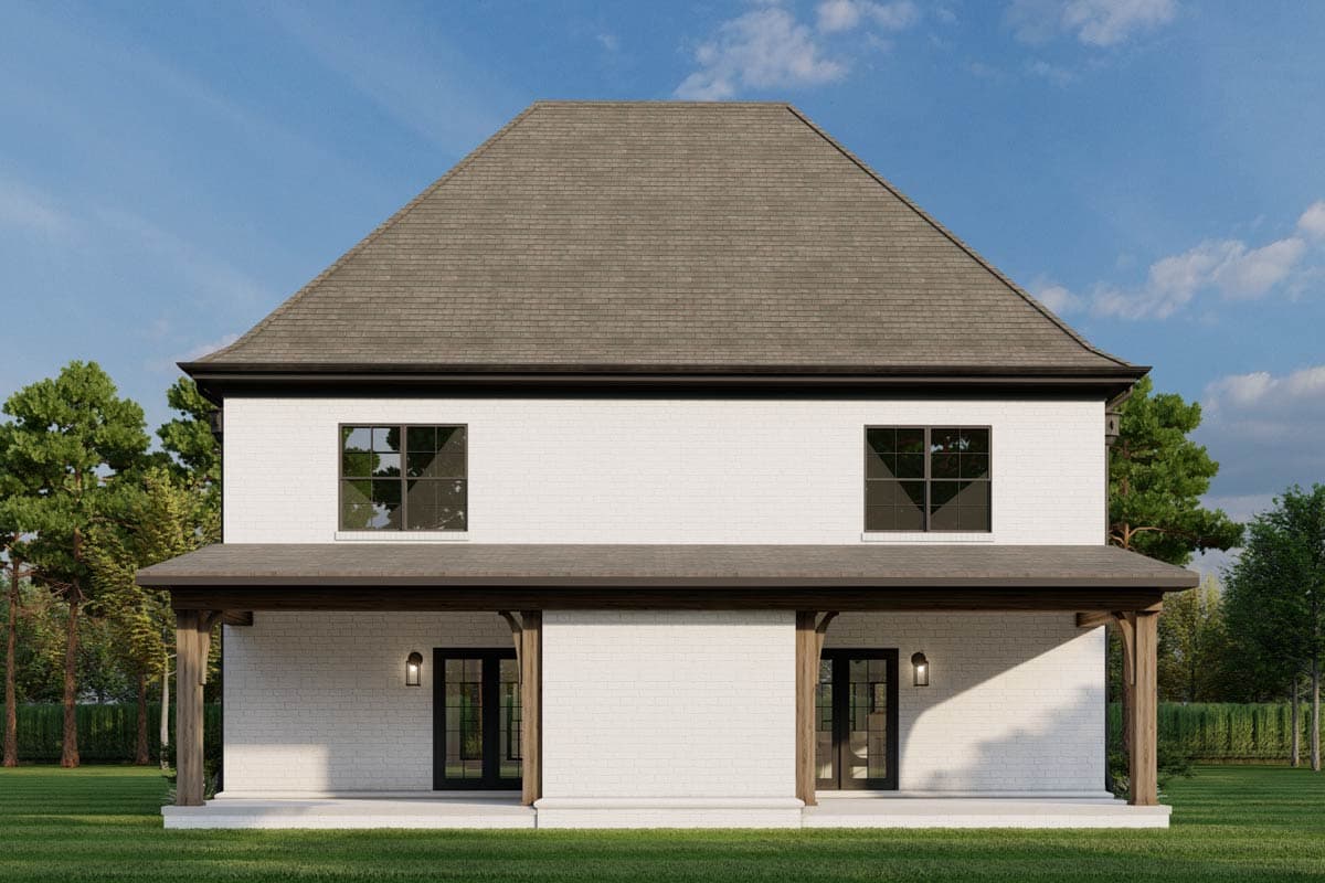 Plan 60622ND: European Duplex with Matching 1764 Sq Ft 2 Bedroom Units - Image #12