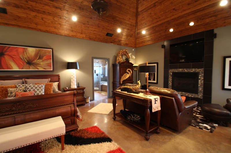 Plan 60627ND: Impressive 4800 Square Foot Prairie Style Home Plan with Porte Cochere - Image #13 - Contemporary, Prairie, Ranch