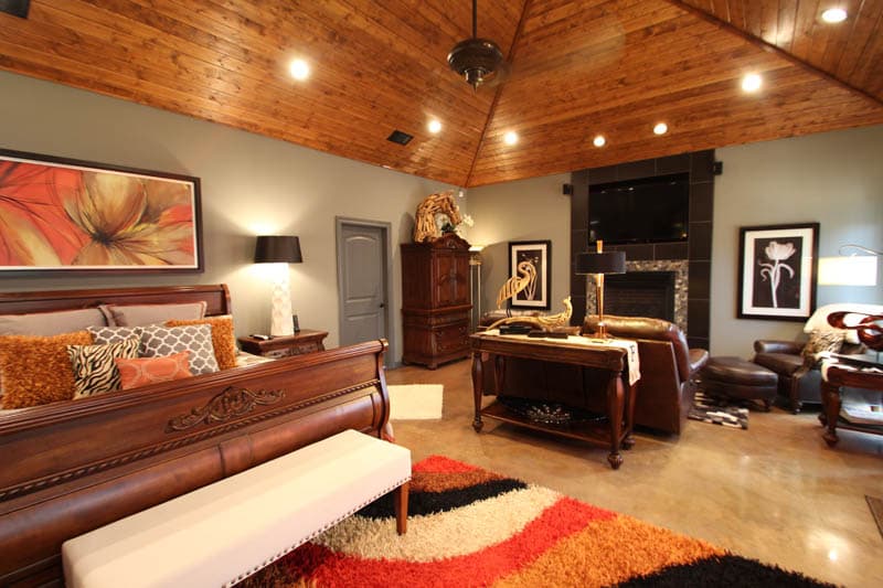 Plan 60627ND: Impressive 4800 Square Foot Prairie Style Home Plan with Porte Cochere - Image #14 - Contemporary, Prairie, Ranch