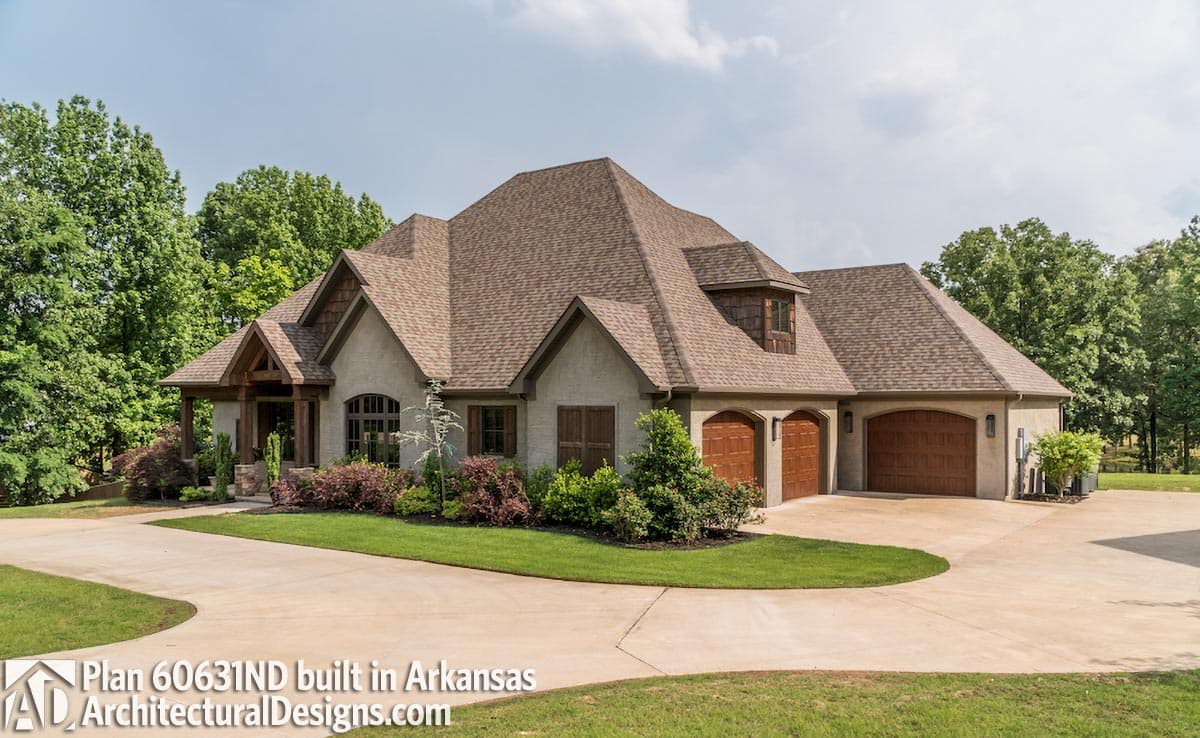 Plan 60631ND: Craftsman House Plan with Vaulted Great Room - 2470 Sq Ft - Image #5 - Craftsman, Mountain, Ranch, Rustic