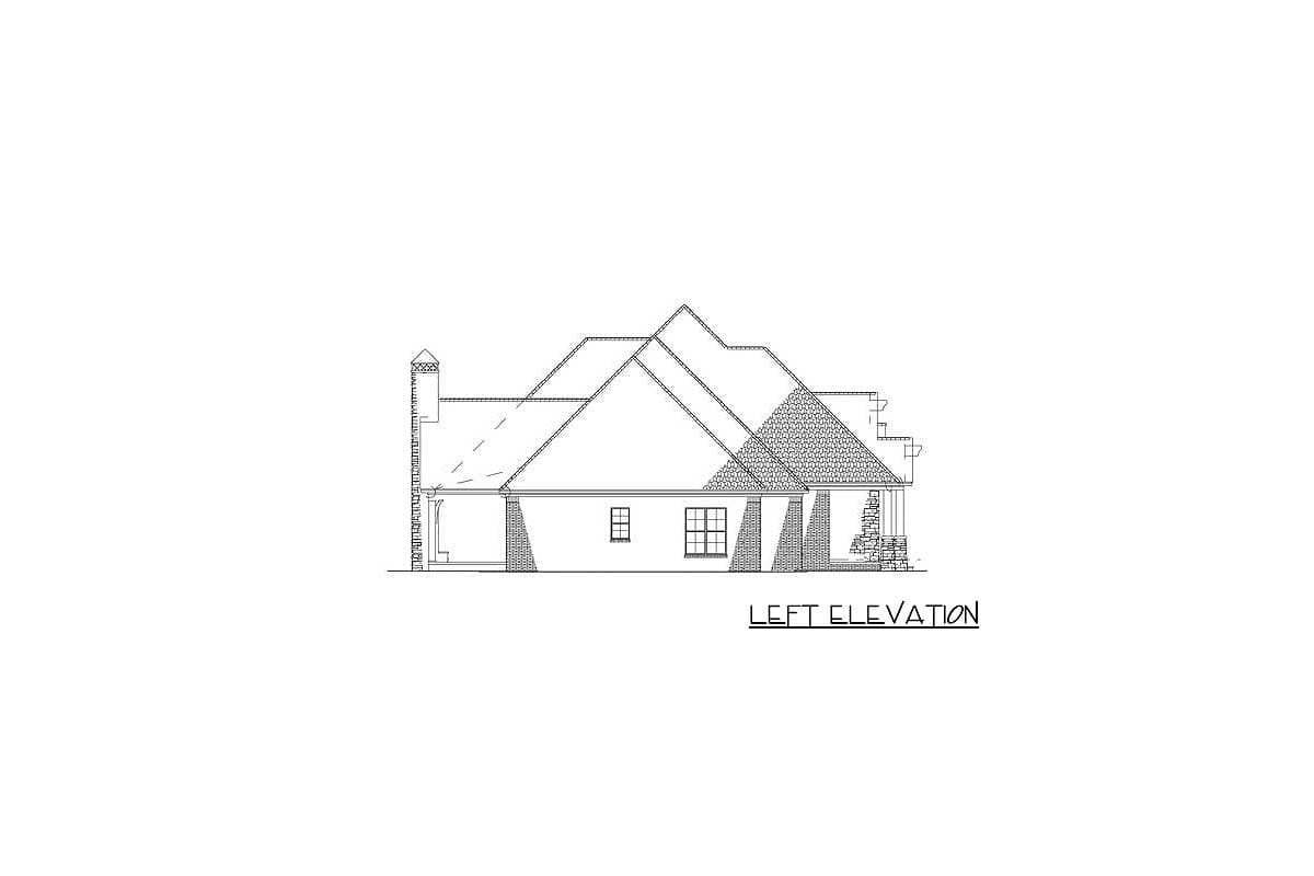 Plan 60631ND: Craftsman House Plan with Vaulted Great Room - 2470 Sq Ft - Image #28 - Craftsman, Mountain, Ranch, Rustic