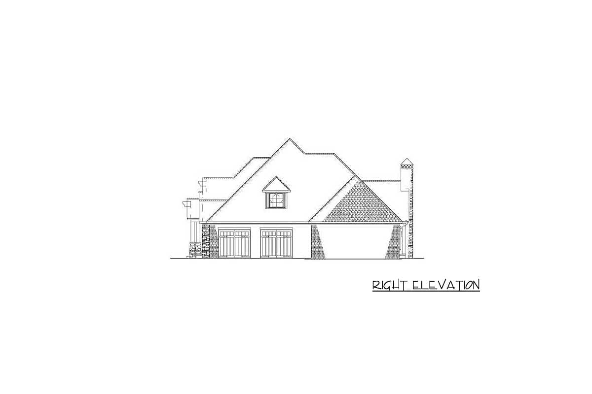 Plan 60631ND: Craftsman House Plan with Vaulted Great Room - 2470 Sq Ft - Image #30 - Craftsman, Mountain, Ranch, Rustic
