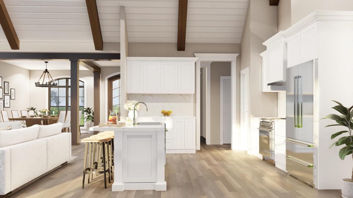 Plan 60637ND: European House Plan with Beautiful Roof Lines - Image #15 - European
