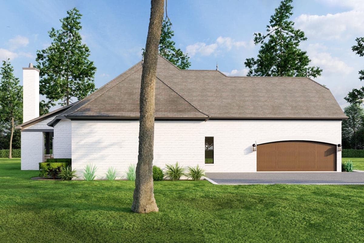 Plan 60637ND: European House Plan with Beautiful Roof Lines - Image #17 - European