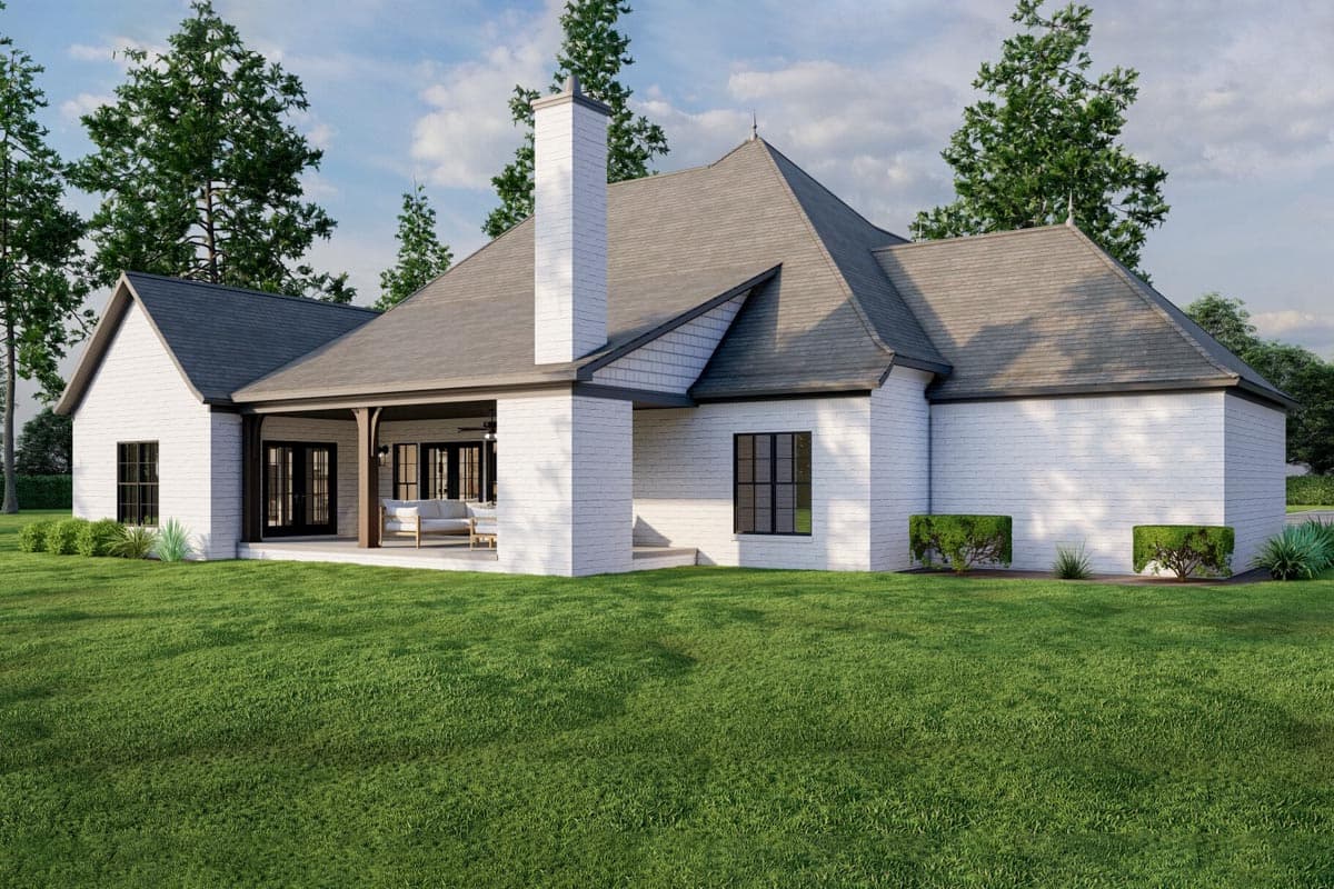 Plan 60637ND: European House Plan with Beautiful Roof Lines - Image #19 - European