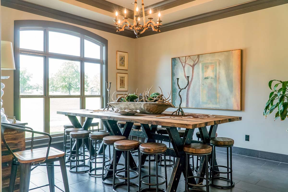 Plan 60648ND: Beautiful Timber Beamed Ceilings - Image #9 - Craftsman, European, Rustic