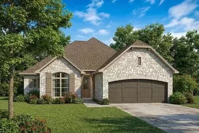 European House Plan with Safe Room