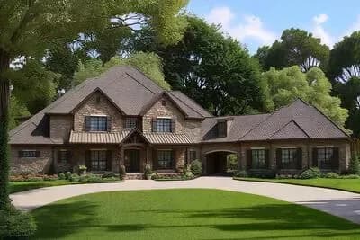 Six Bedroom House Plan With Style