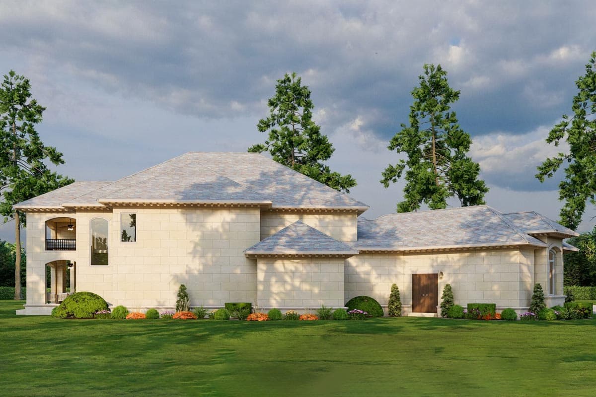 Plan 60656ND: 6-Bedroom European-style Southern Mansion House Plan with 8454 Square Feet - Image #5 - European, Rustic, Southern