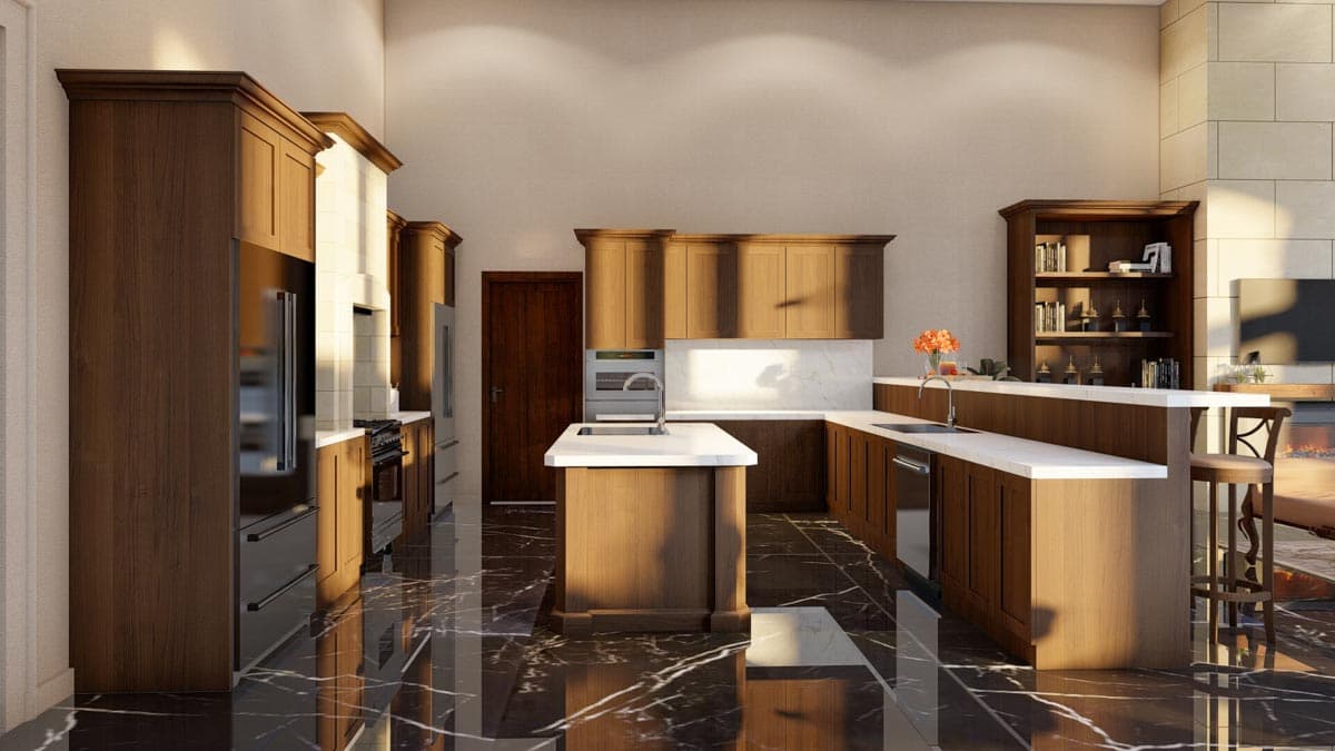 Plan 60656ND: 6-Bedroom European-style Southern Mansion House Plan with 8454 Square Feet - Image #11 - European, Rustic, Southern