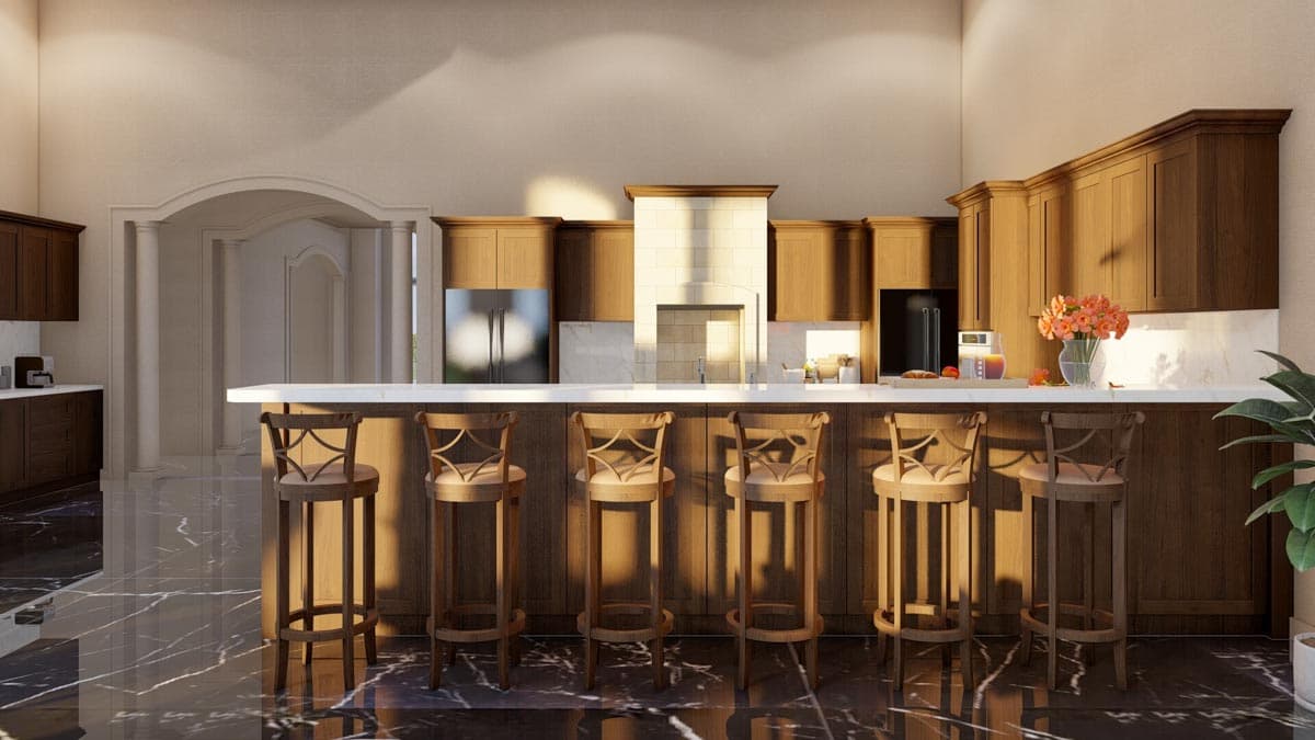 Plan 60656ND: 6-Bedroom European-style Southern Mansion House Plan with 8454 Square Feet - Image #16 - European, Rustic, Southern