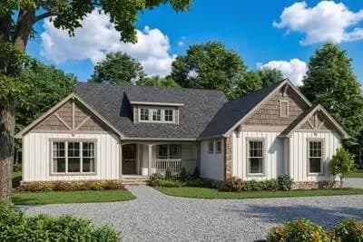 Charming Craftsman House Plan