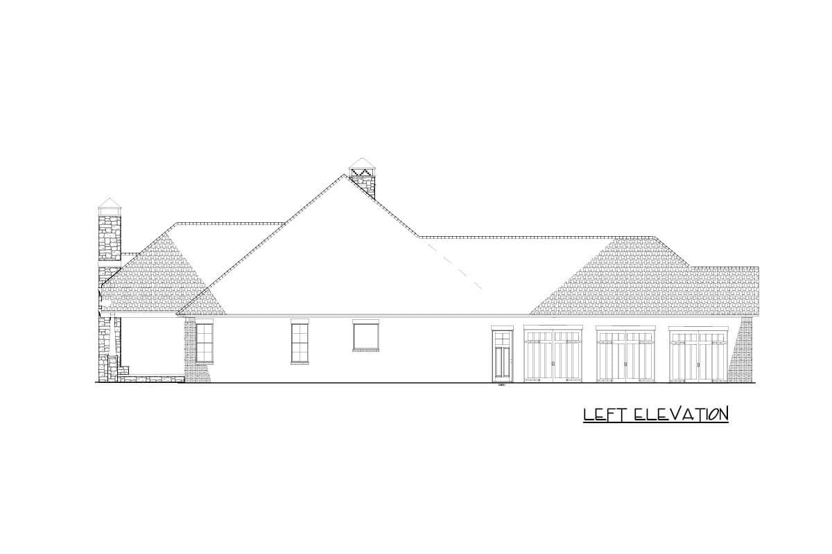 Plan 60671ND: Rustic Mountain Home Plan - Image #5 - Craftsman, Mountain, Northwest, Rustic