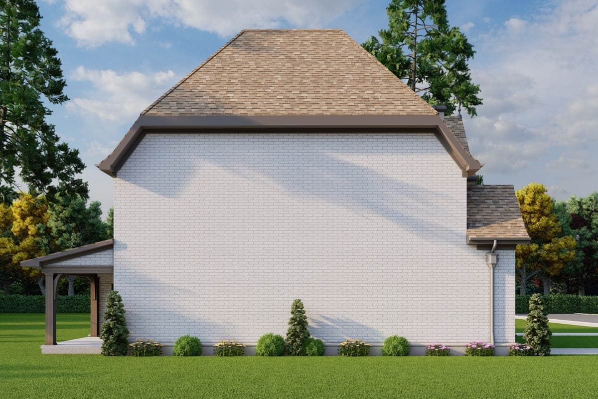 Plan 60684ND: 2-Story Euro Duplex House Plan with 1523 Sq Ft 2 Bed 2.5 Bath Units - Image #5 - European, French Country