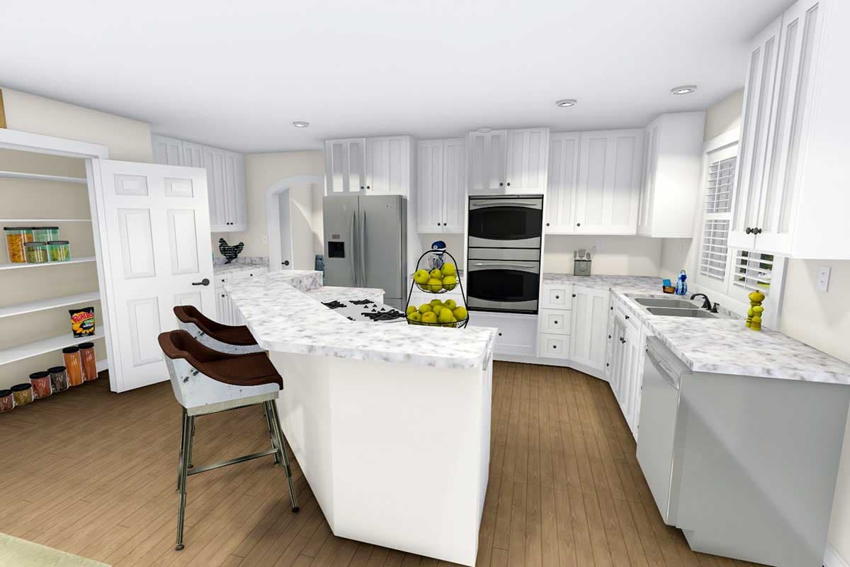 Plan 61200UT: 4-Bed Traditional House Plan with Lower Level Expansion - Image #13 - Country, Farmhouse, New American, Traditional