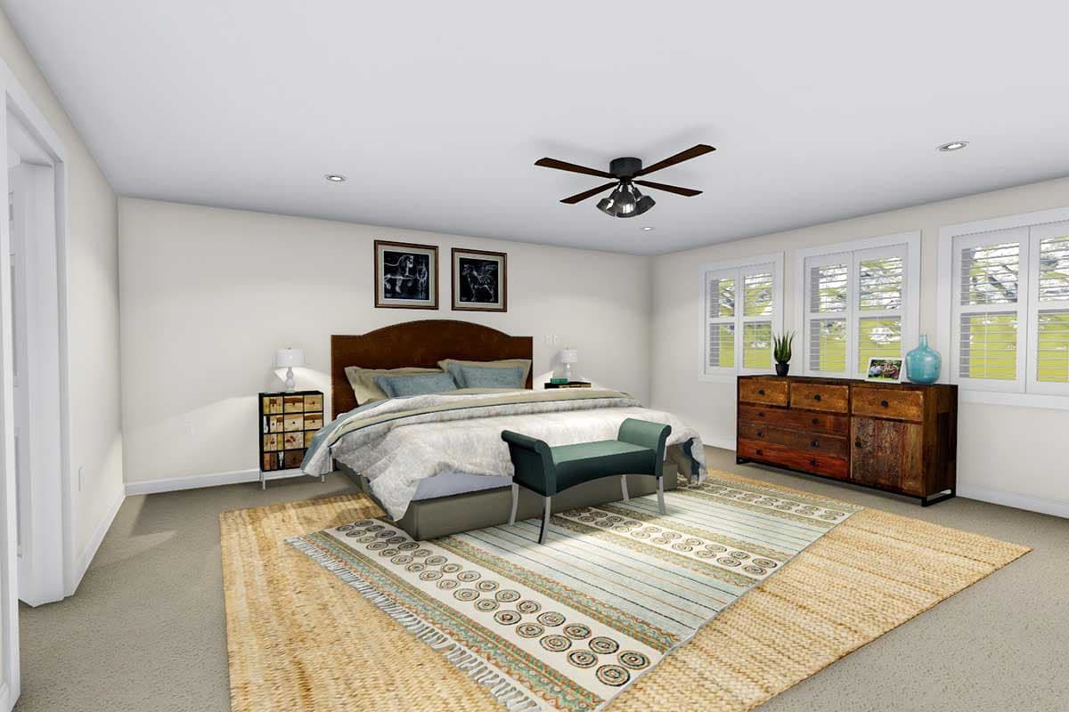 Plan 61200UT: 4-Bed Traditional House Plan with Lower Level Expansion - Image #19 - Country, Farmhouse, New American, Traditional