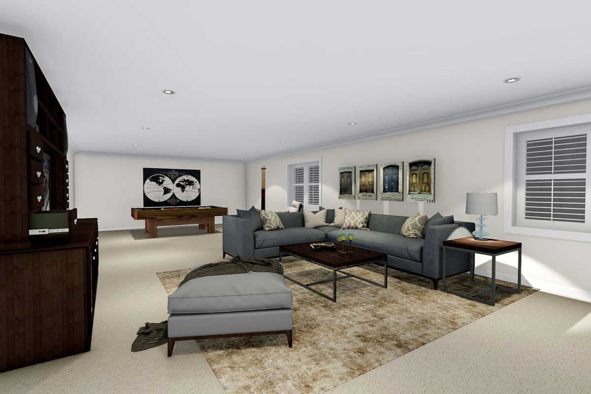 Plan 61200UT: 4-Bed Traditional House Plan with Lower Level Expansion - Image #23 - Country, Farmhouse, New American, Traditional