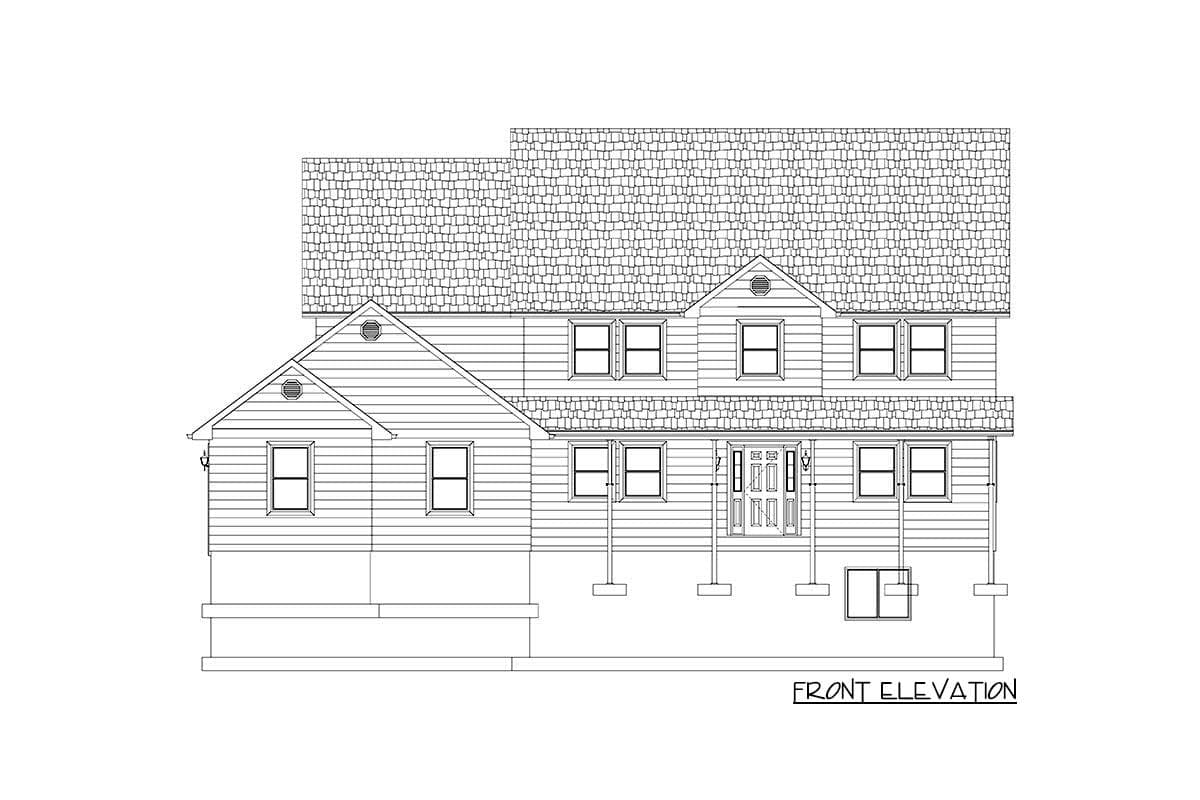 Plan 61200UT: 4-Bed Traditional House Plan with Lower Level Expansion - Image #26 - Country, Farmhouse, New American, Traditional