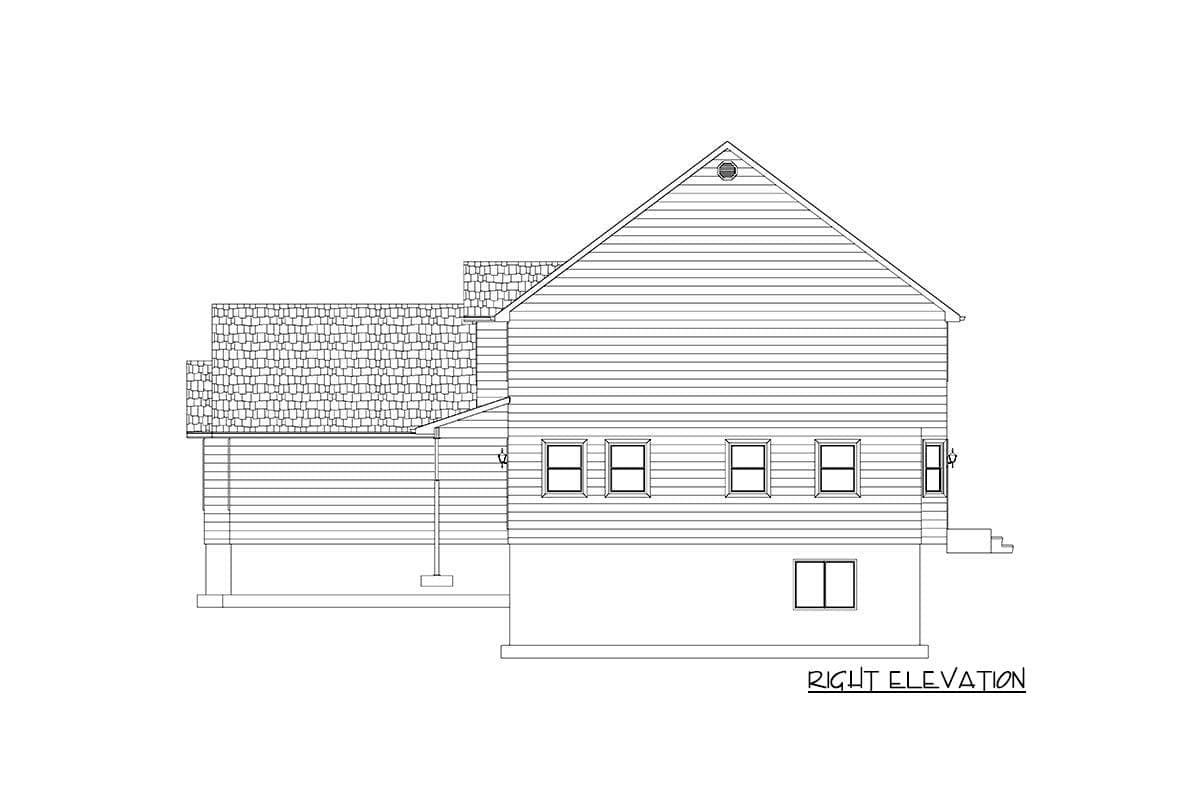 Plan 61200UT: 4-Bed Traditional House Plan with Lower Level Expansion - Image #29 - Country, Farmhouse, New American, Traditional