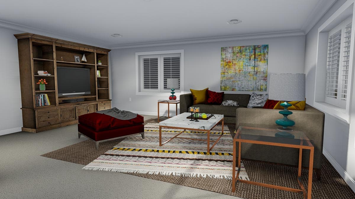 Plan 61206UT: Huge Living Room - Image #28 - European, French Country, Traditional