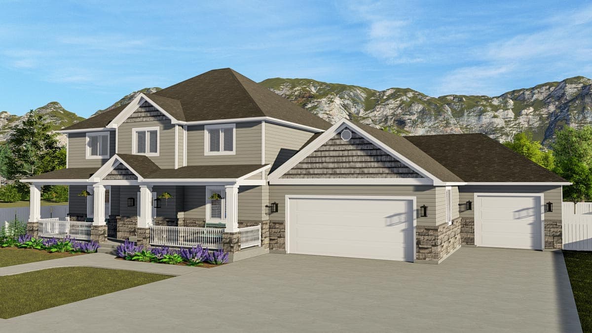 Plan 61207UT: Traditional Home Plan Dynamic Layout - Image #13 - Country, Northwest, Traditional
