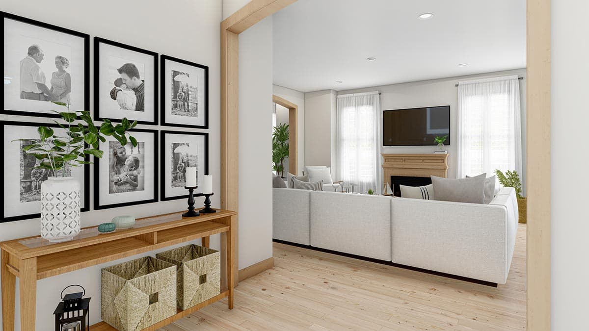 Plan 61214UT: A Floor Plan that Flows - Image #13 - Traditional, Transitional