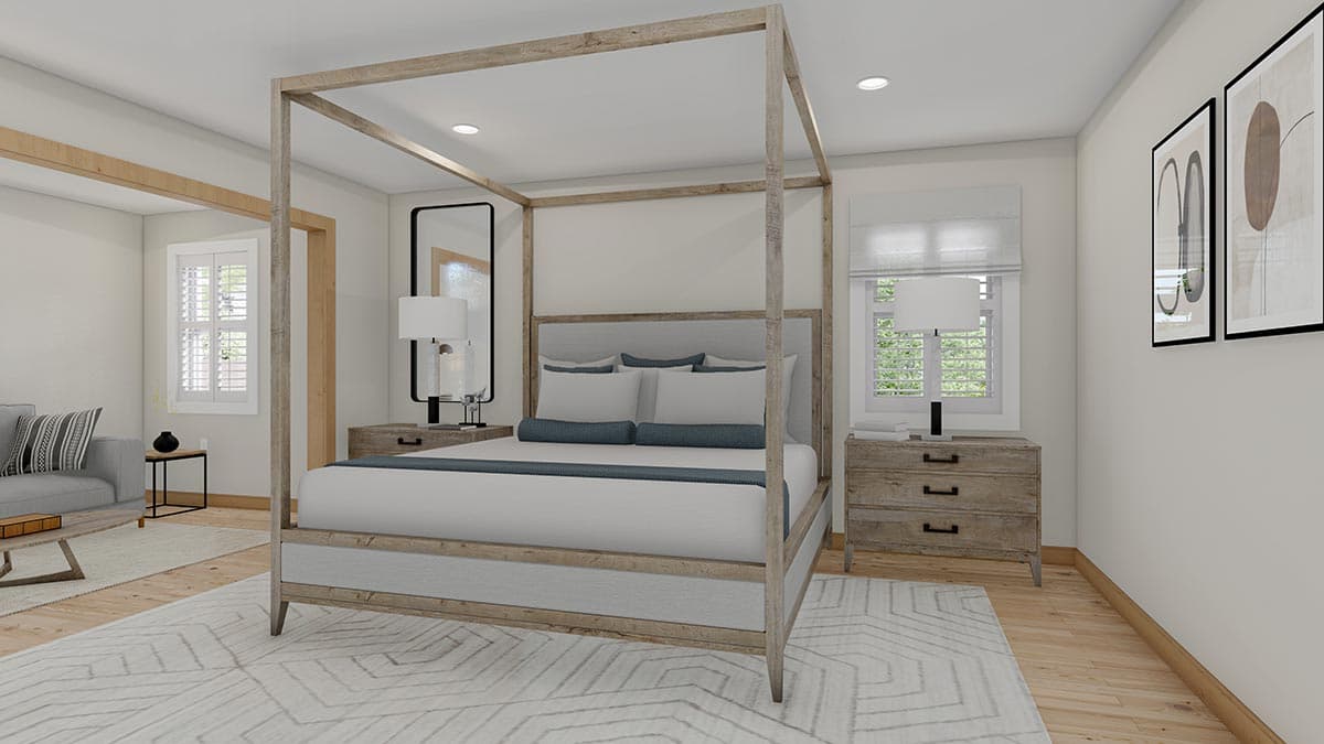 Plan 61214UT: A Floor Plan that Flows - Image #20 - Traditional, Transitional