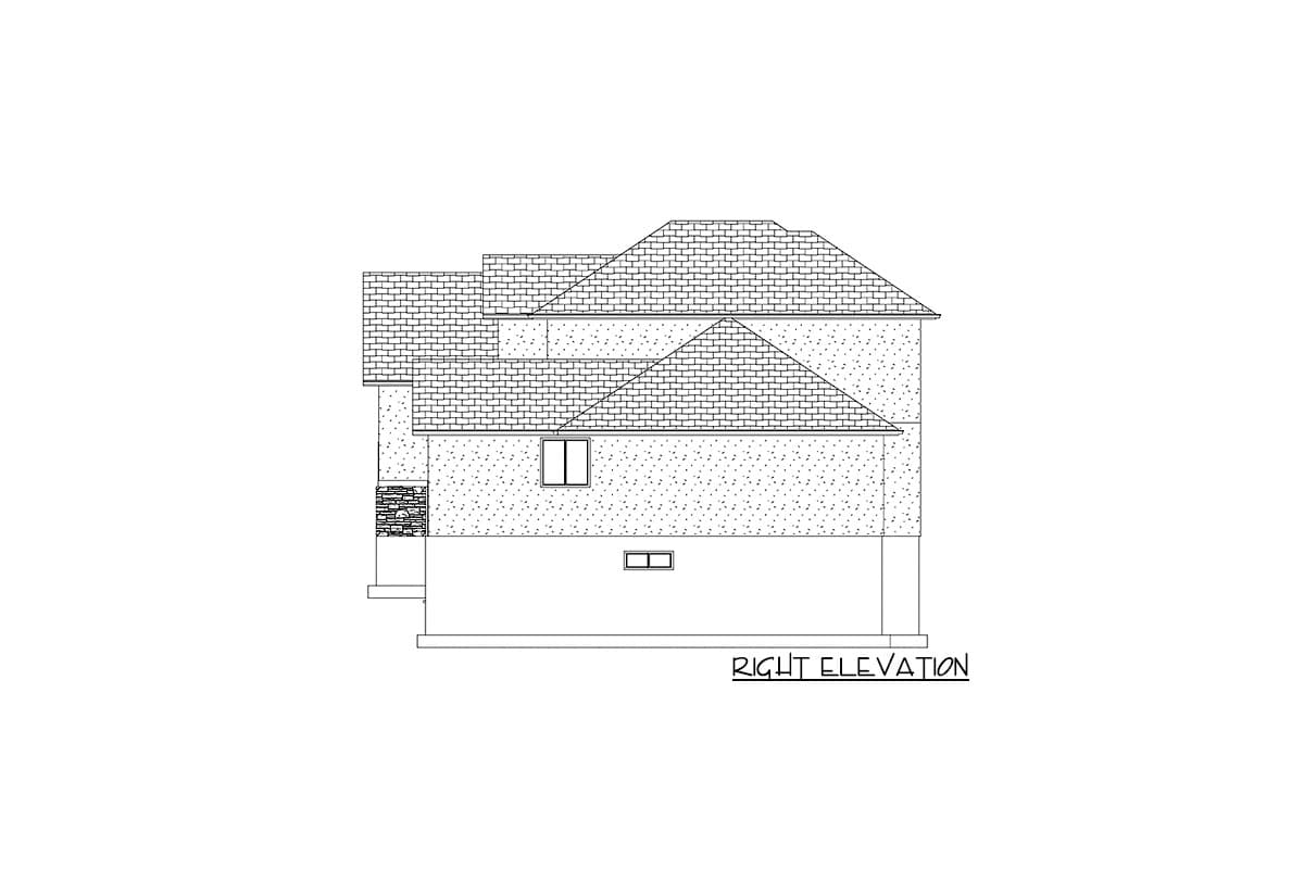 Plan 61216UT: Traditional Home with Two-Story Great Room - Image #39 - Traditional