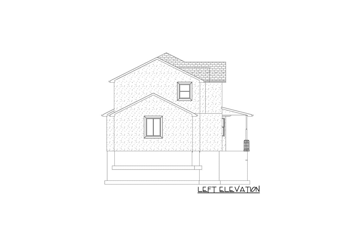 Plan 61222UT: 2-Story House Plan with Spacious Bedrooms - Image #28 - Country, Craftsman, Traditional