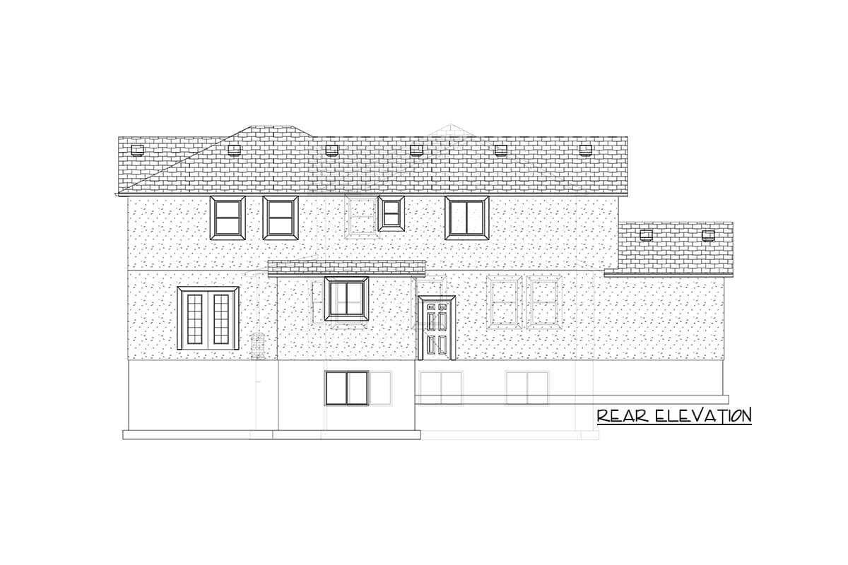 Plan 61222UT: 2-Story House Plan with Spacious Bedrooms - Image #29 - Country, Craftsman, Traditional