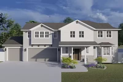 2-Story House Plan with Spacious Bedrooms