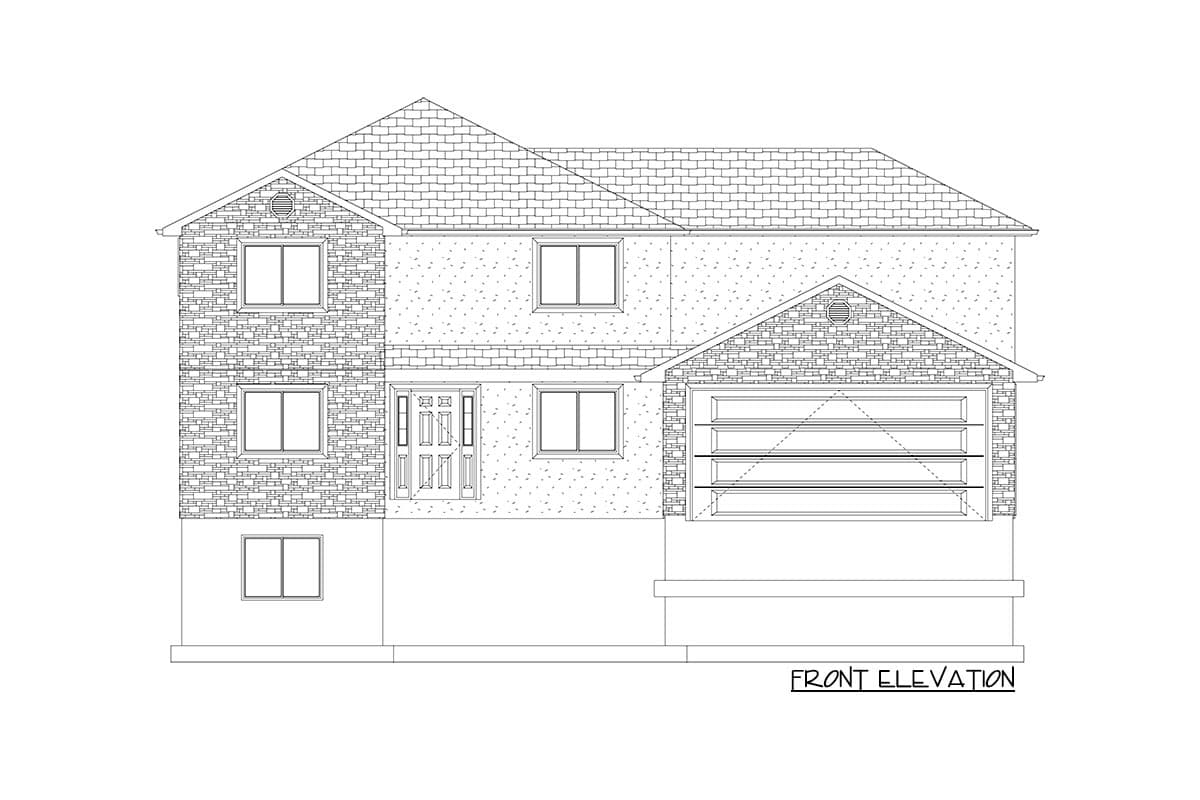 Plan 61231UT: Two-Story Traditional House Plan with Optional Lower Level Expansion - Image #30 - Traditional