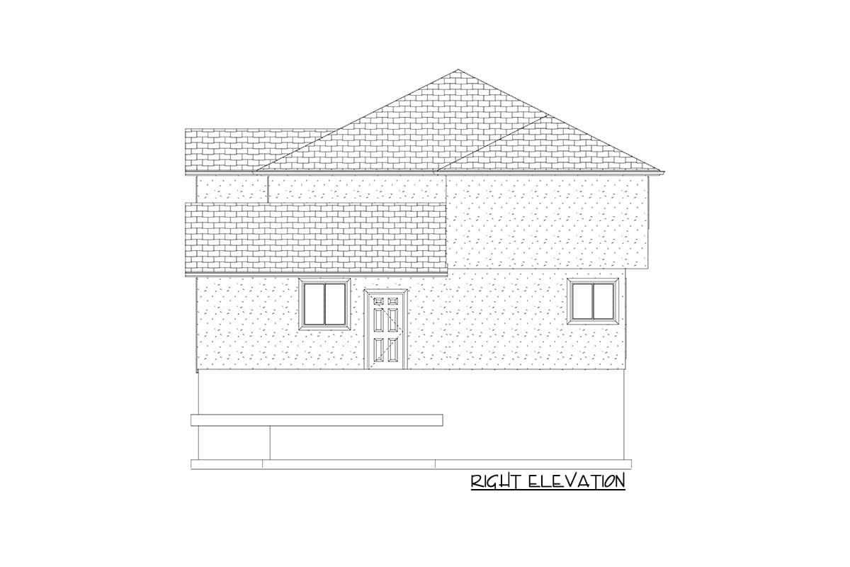 Plan 61231UT: Two-Story Traditional House Plan with Optional Lower Level Expansion - Image #33 - Traditional