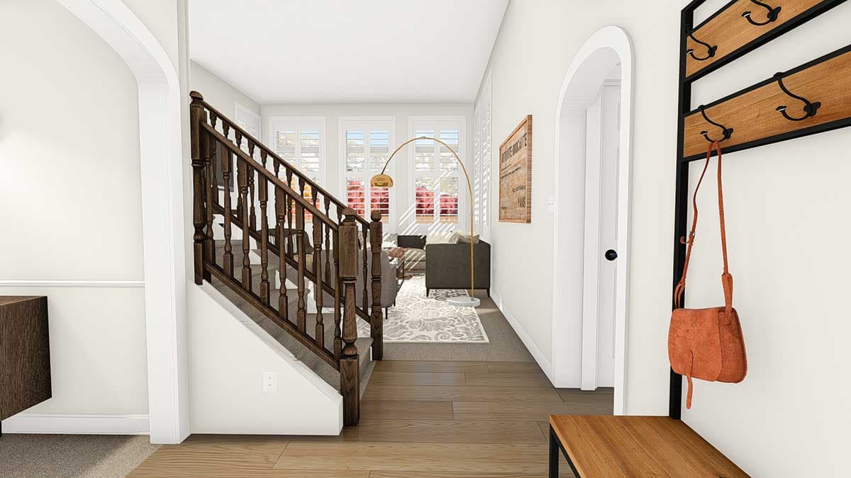 Plan 61242UT: Flexible Three to Five Bedroom House Plan - Image #11 - Traditional