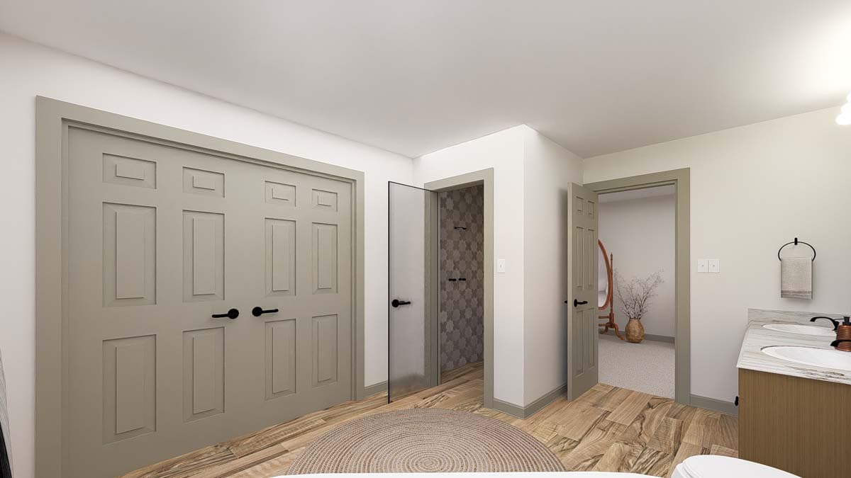 Plan 61250UT: Two-Story Traditional Home Plan with Optional Lower Level - Image #26 - Traditional