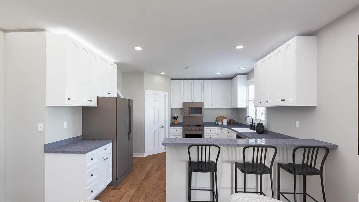 Plan 61257UT: 2900 Square Foot 4-Bed House Plan with Home Office and Lower Level Expansion - Image #14 - Traditional