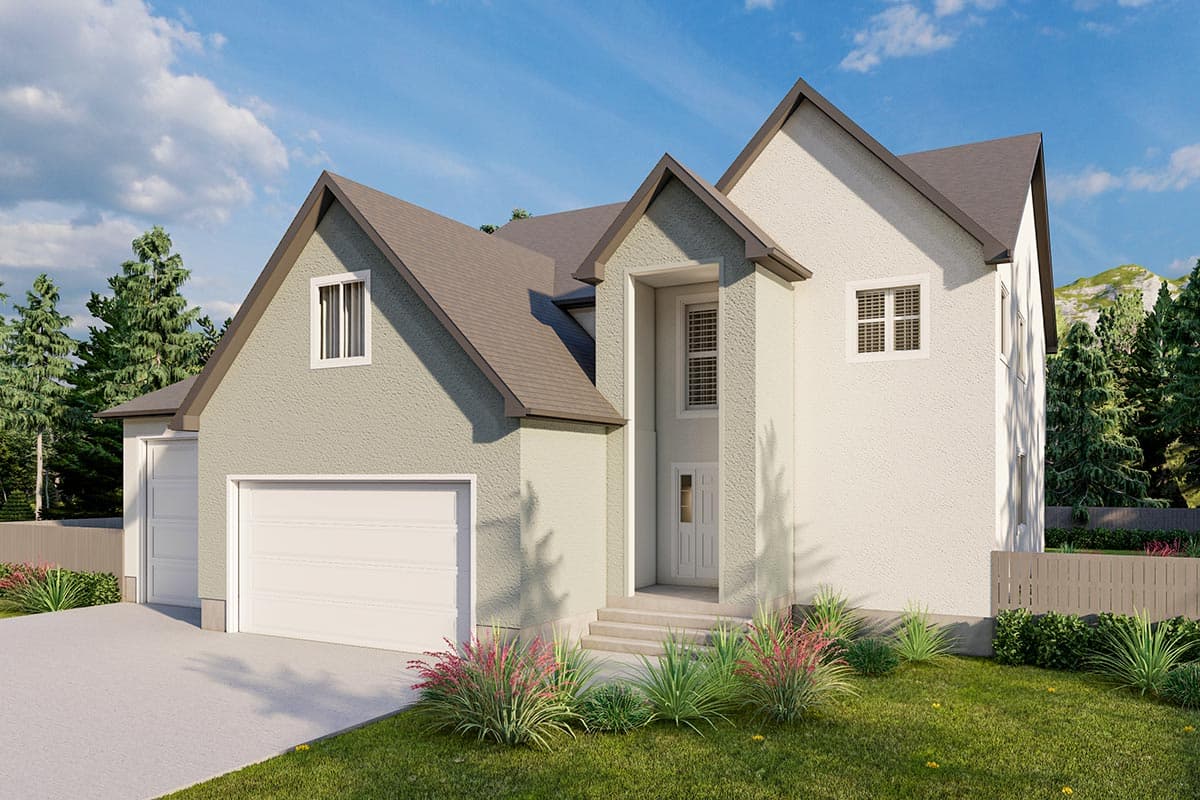 Plan 61258UT: Tudor Detailing - Image #6 - Traditional, Tudor